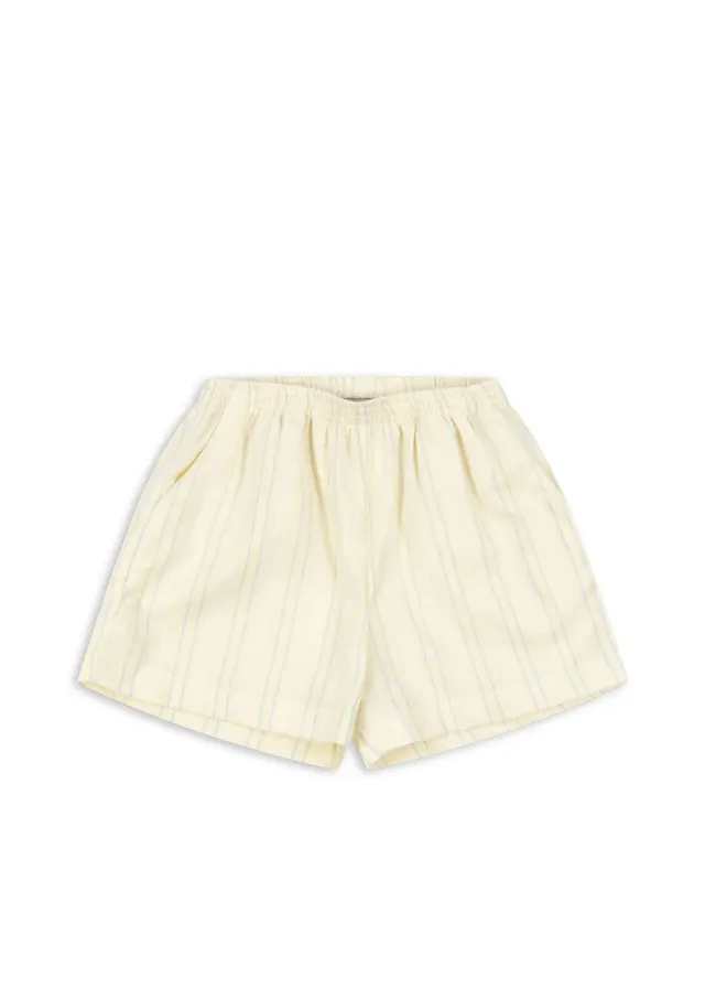 Konges Sløjd Gino Korte Broek Cloud Stripe Biokatoen