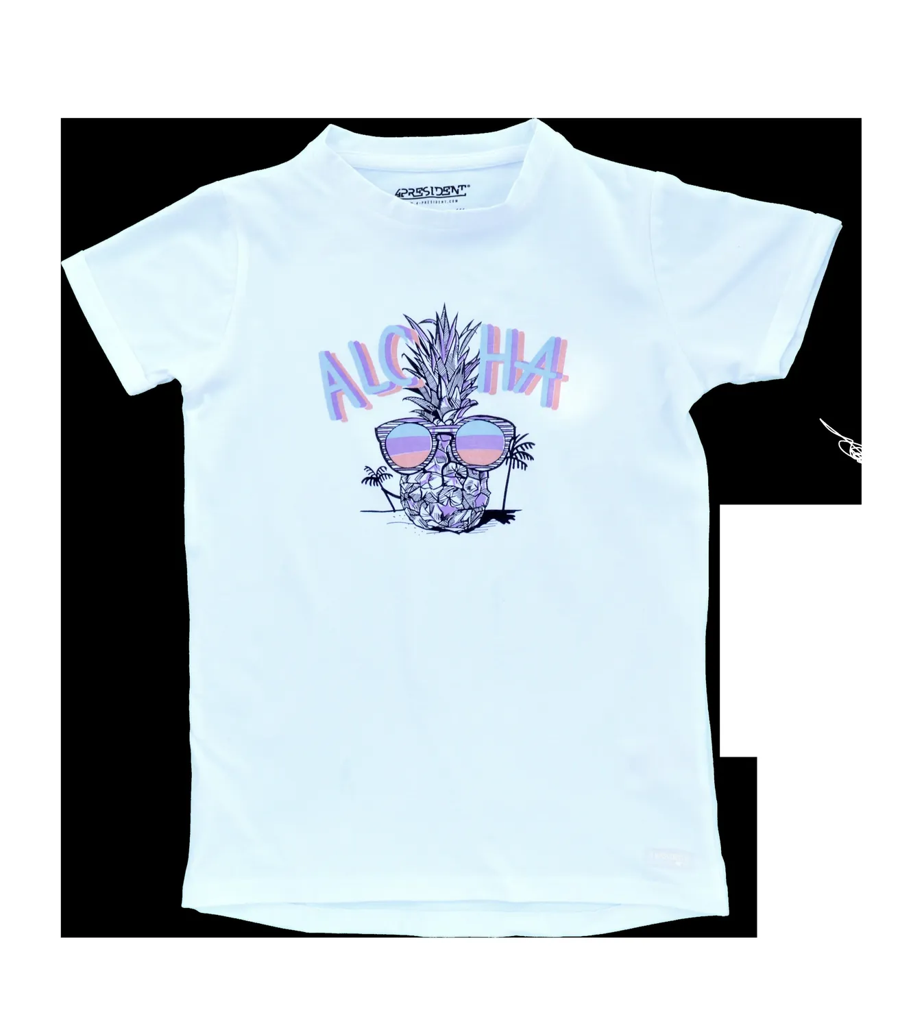 4President Stone broek wit kids katoenmix