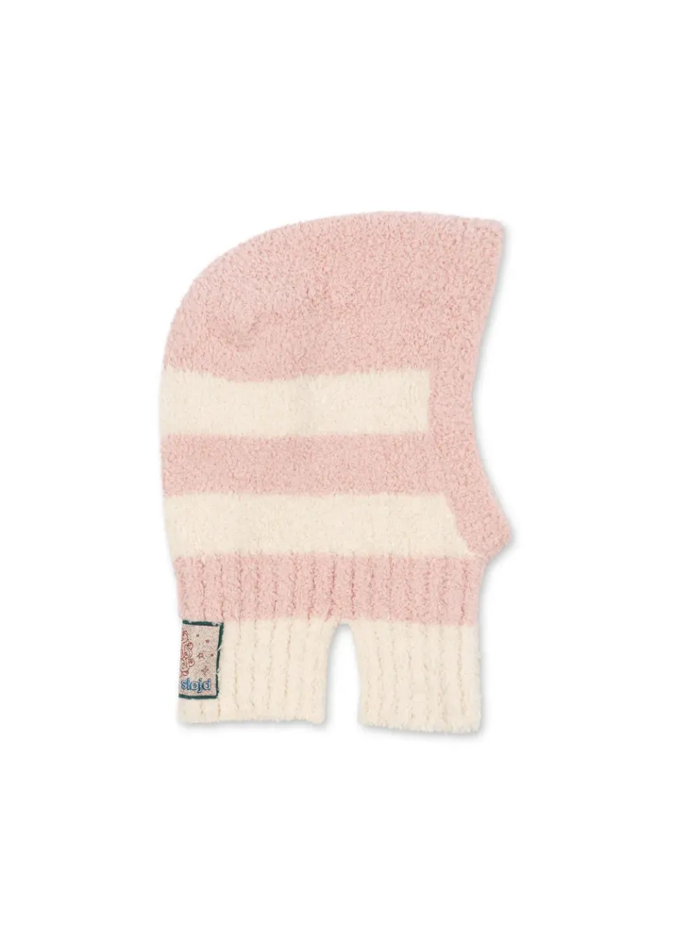 Konges Sløjd Softy Bivakmuts rosy stripe pluche
