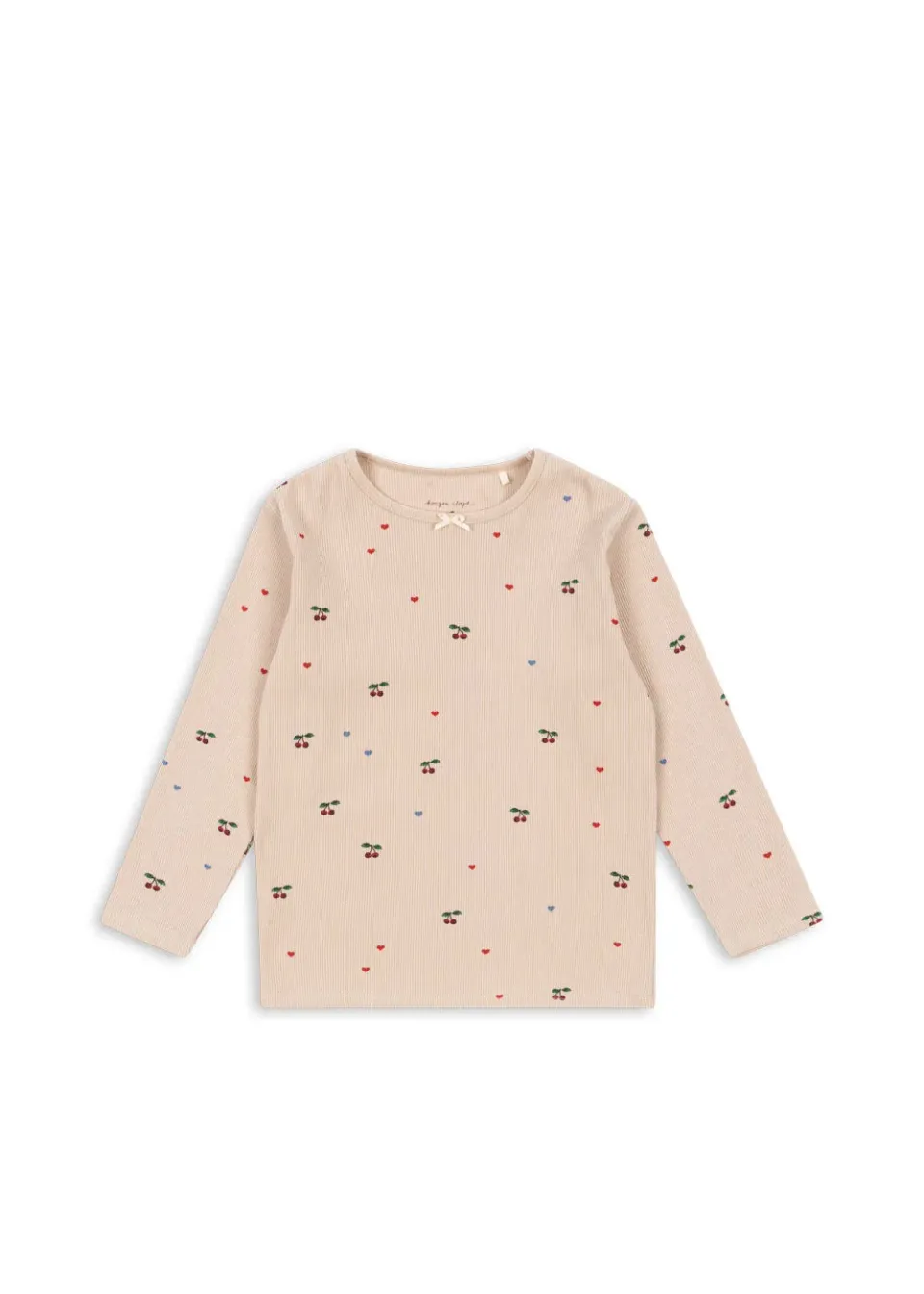Konges Sløjd Ella shirt cherry coeur blush rib