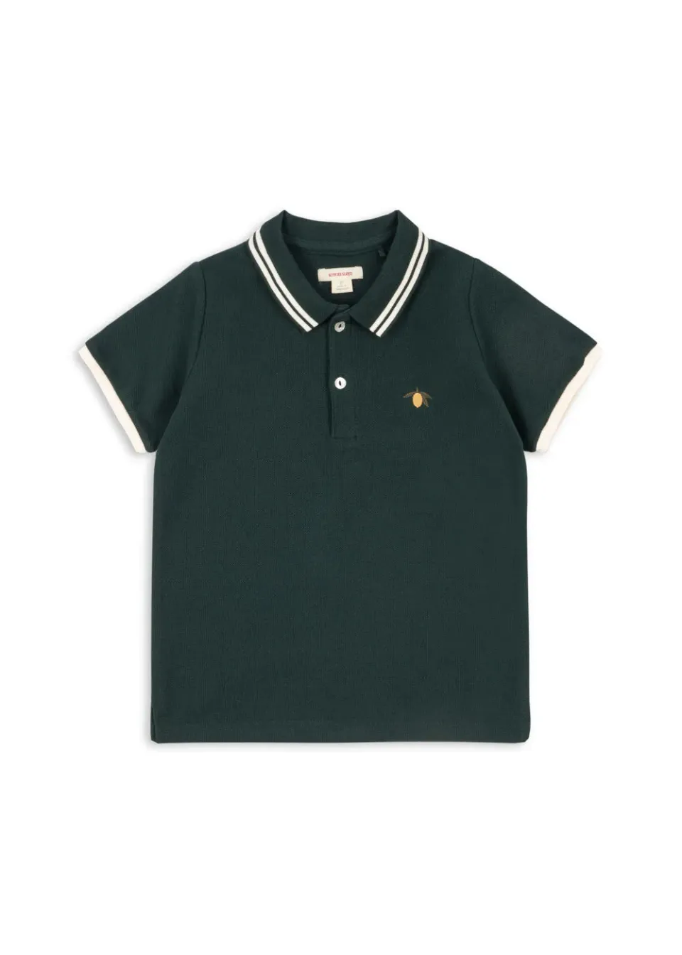 Konges Sløjd Florian polo bluse pine grove biokatoen
