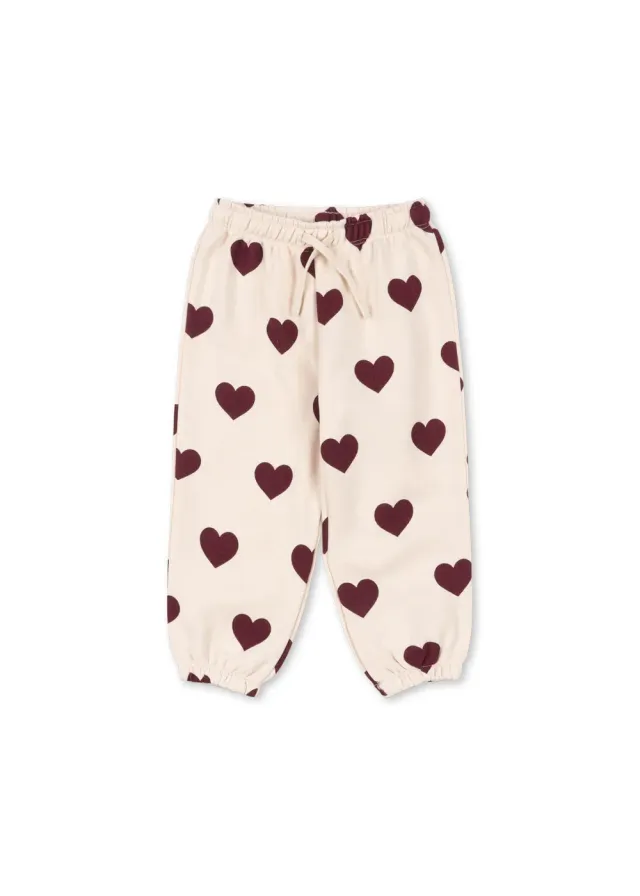 Konges Sløjd Lou joggingbroek coeur winetasting bio