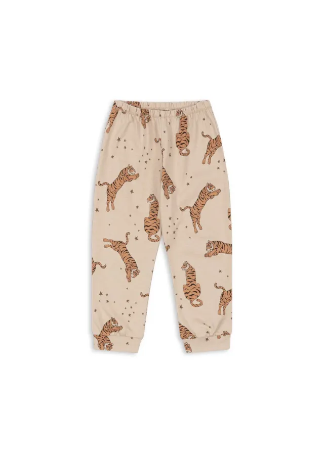 Konges Sløjd Drey broek tiger biokatoen elastische taille