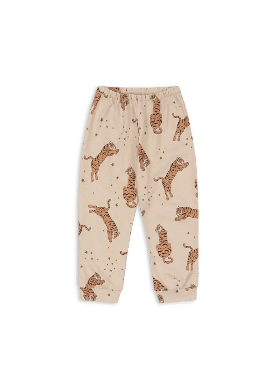 Konges Sløjd Drey broek tiger biokatoen elastische taille