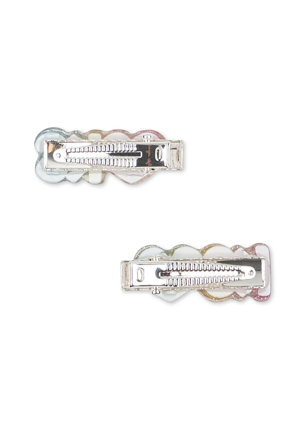 Konges Sløjd glitter haarclips rainbow set van 2