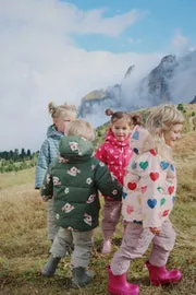 Konges Sløjd Nuka pufferjack coeur rose waterdicht