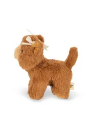 Konges Sløjd Baby Animals knuffel brown cat zacht