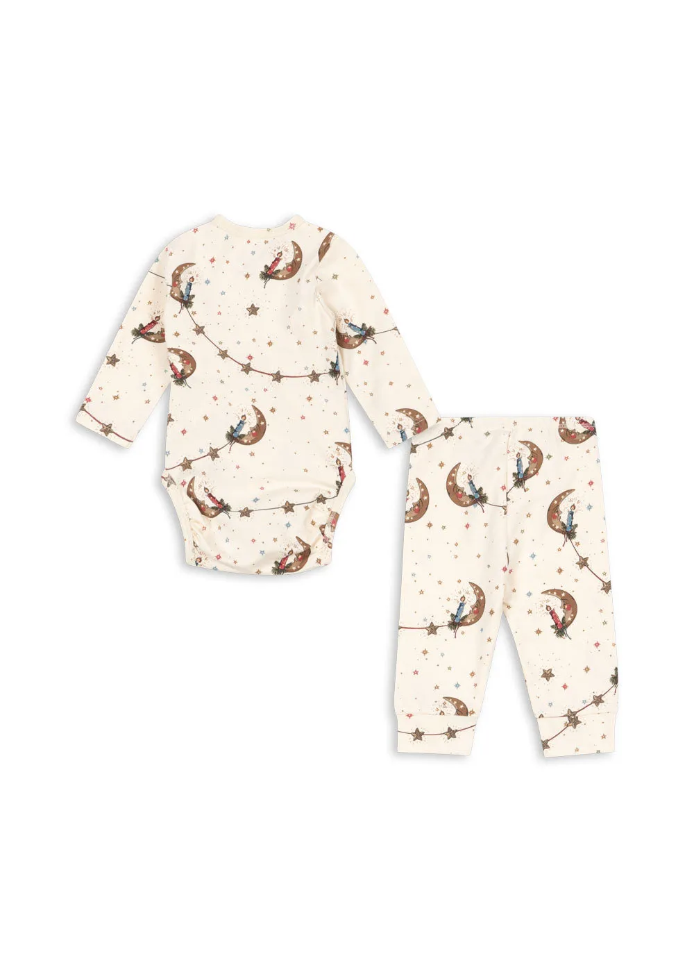 Konges Sløjd Basic Newborn kerstset Luna biokatoen