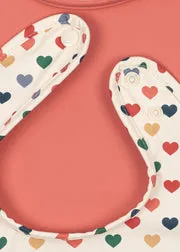 Konges Sløjd Coeur Slabbetjes 2-pack Faded Rose Waterafstotend