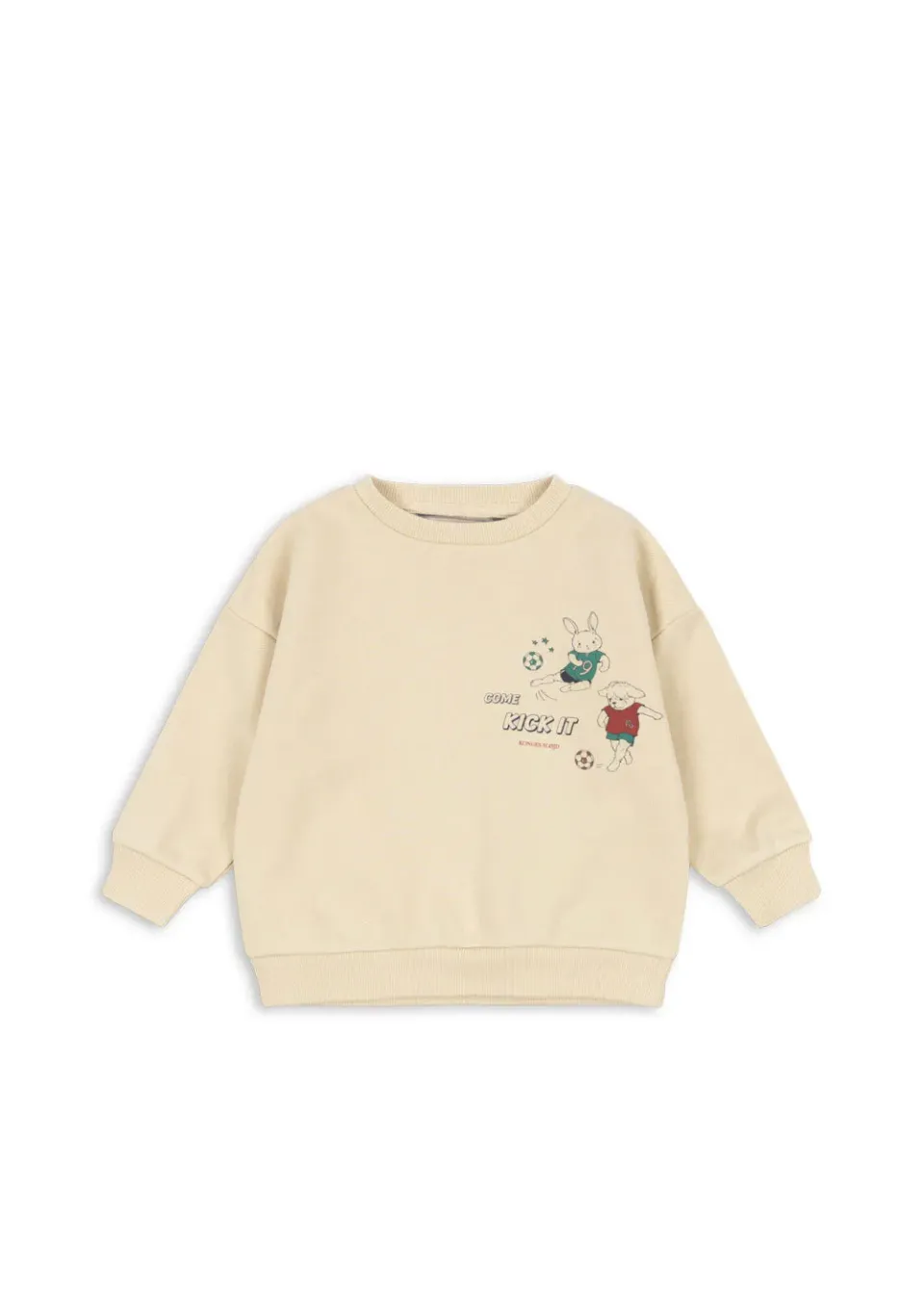 Konges Sløjd Lou sweater wood ash biokatoen