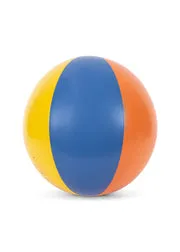 Konges Sløjd strandbal multi 40 cm opblaasbaar