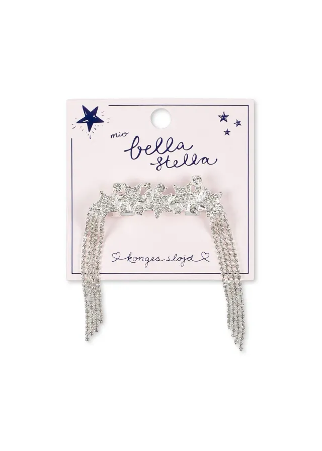 Konges Sløjd Sparkly haarclip ster silver mix