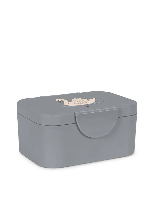 Konges Sløjd Lunchbox Swan Blue Broodtrommel
