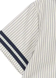 Konges Sløjd Allie matrozen overhemd bleu stripe biokatoen