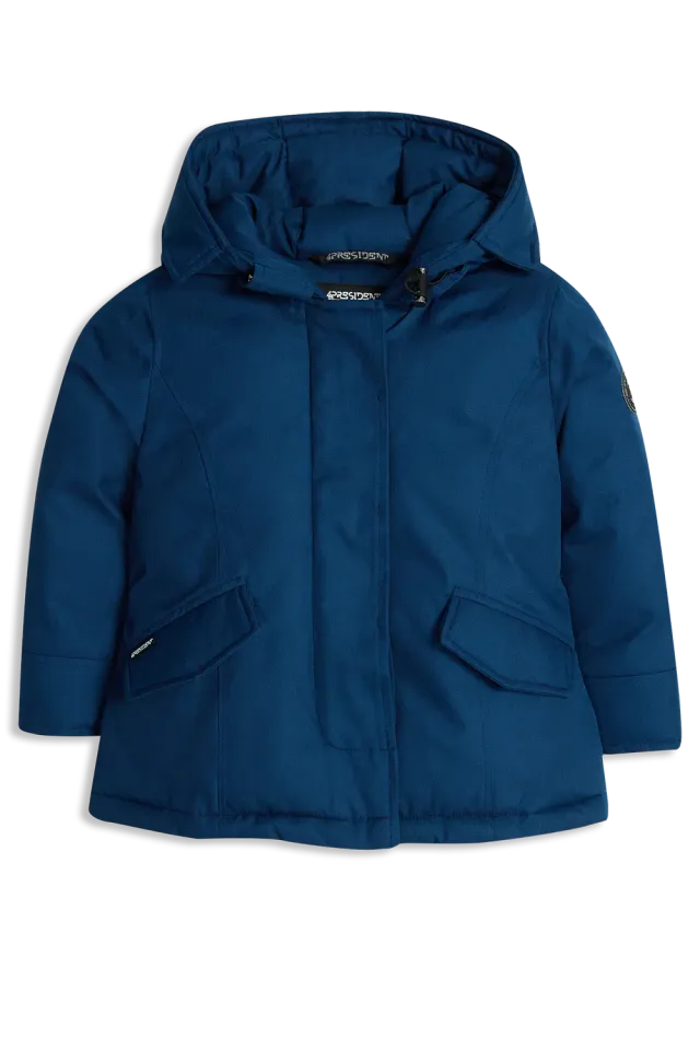 4PRESIDENT Peggy Blue winterjas blauw polyester