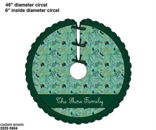 Busy Bee Smocks Mistletoe boomrok Merry Christmas kettingsteek