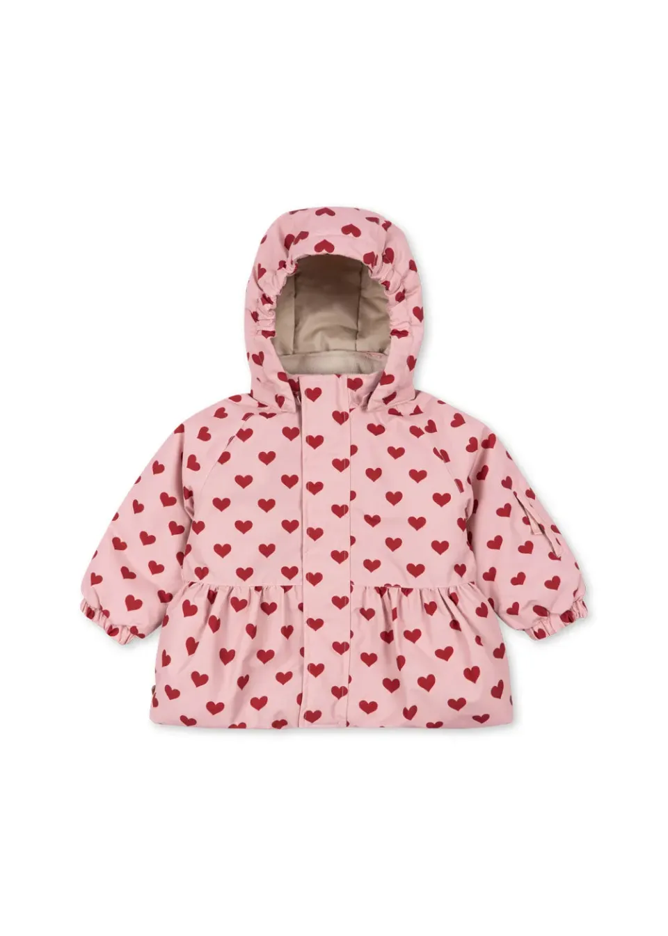 Konges Sløjd Mismou skijack amour pink waterdicht
