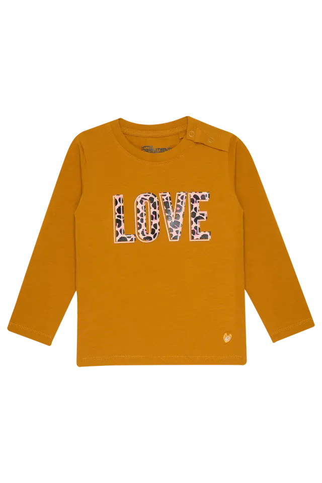 4PRESIDENT Bibi shirt Yellow lange mouw