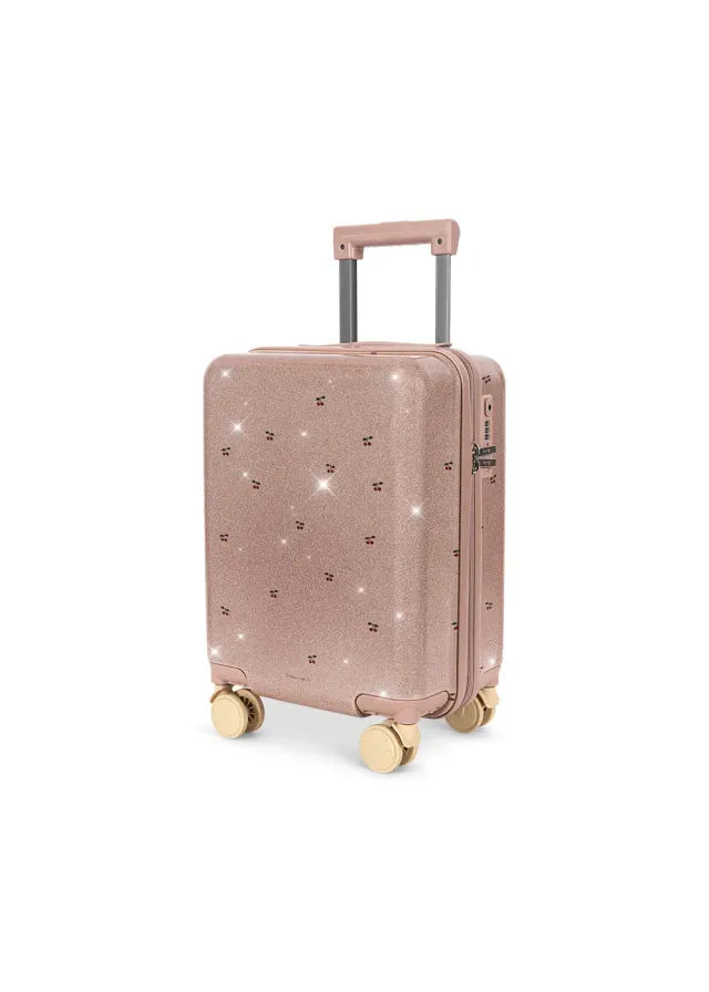 Konges Sløjd koffer cherry glitter handbagage