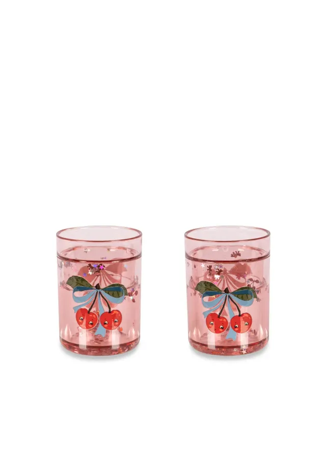 Konges Sløjd Glitter Mokken Cherry Bow 2-Pack