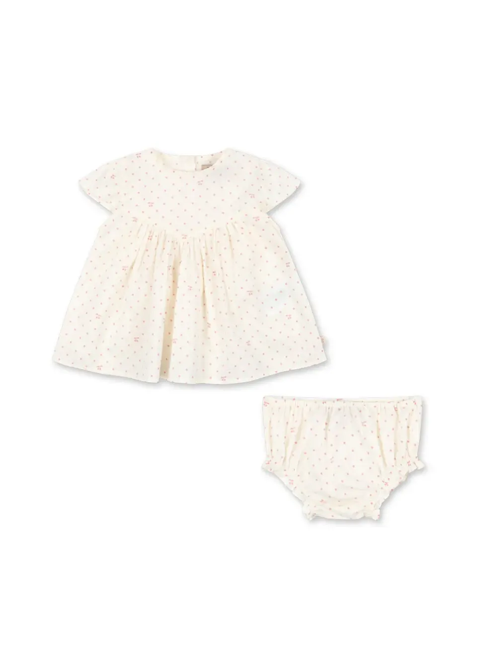 Konges Sløjd Pacey Set Topje Bloomers Cherry Dot Biokatoen
