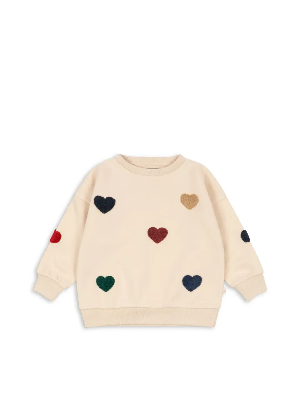 Konges Sløjd Lou Badstof Sweater bon coeur biokatoen