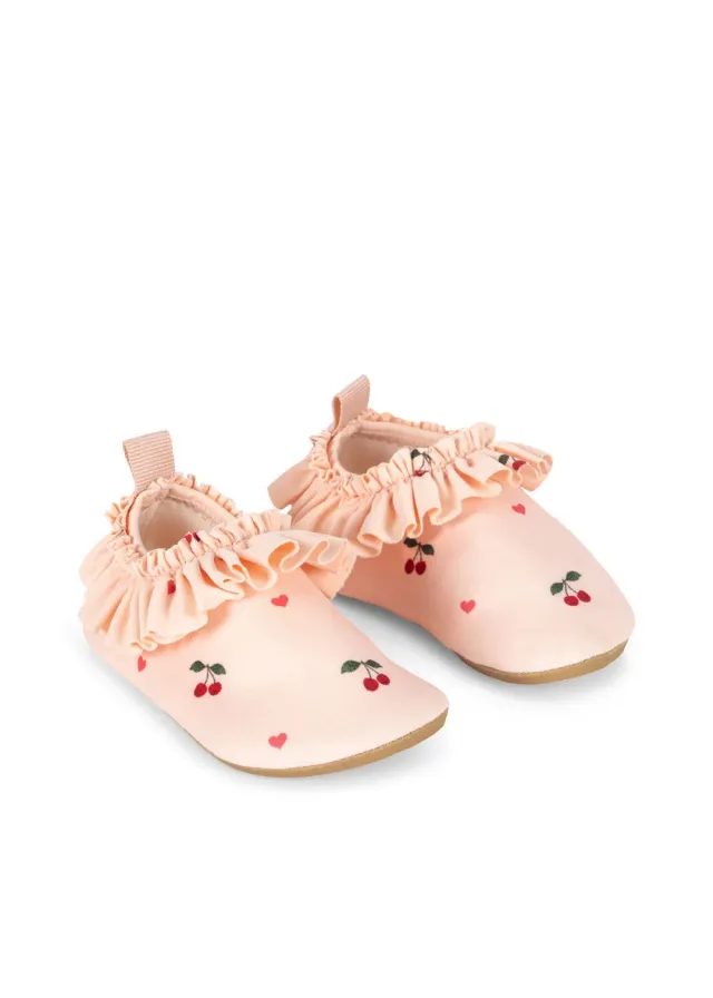 Konges Sløjd Merle zwemschoenen cherry coeur rose UV
