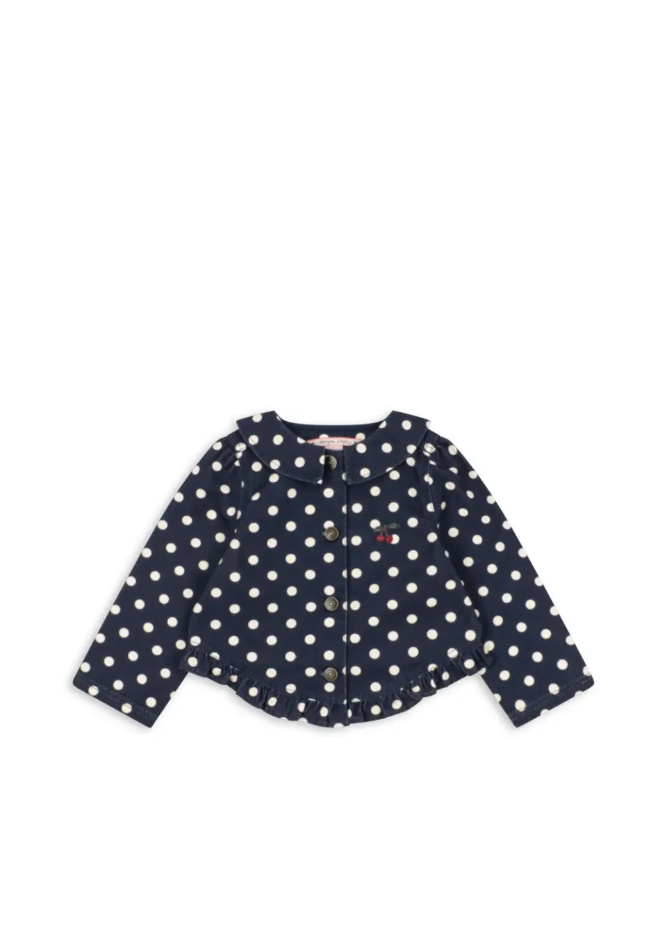 Konges Sløjd Nola Overshirt Dot Nuit biokatoen