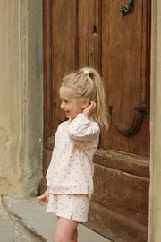 Konges Sløjd Spotty sweatshort rosewater dot biokatoen