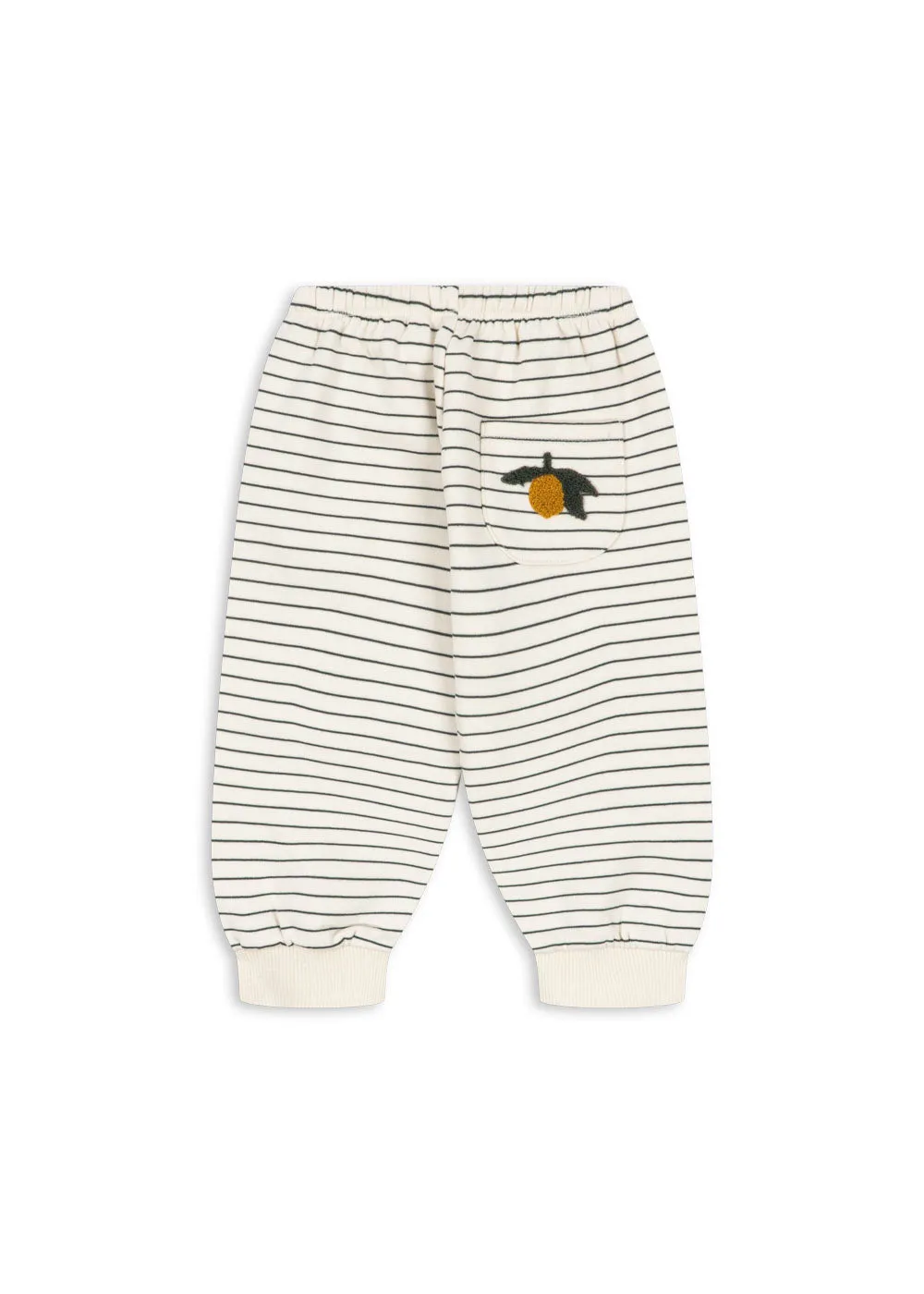 Konges Sløjd Amio sweatbroek cilantro stripe bio