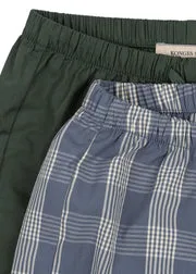 Konges Sløjd Verne korte broek 2-pack flint check