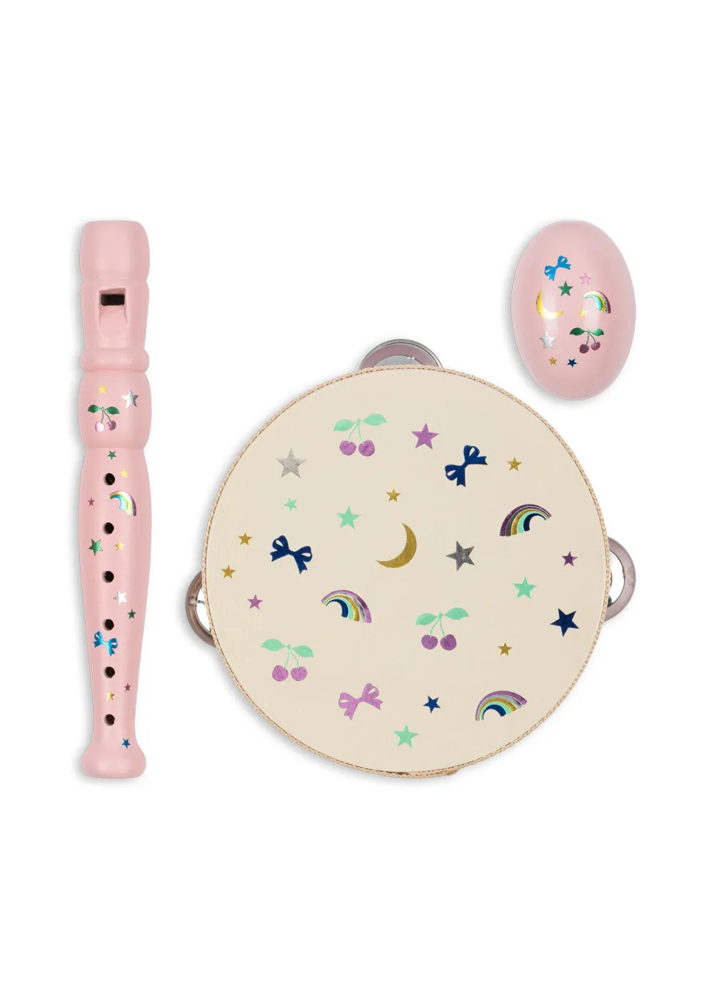 Konges Sløjd Petite Muziekset Rainbow Twinkle 3-delig
