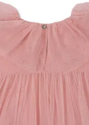 Konges Sløjd Bow jurk mellow rose tule