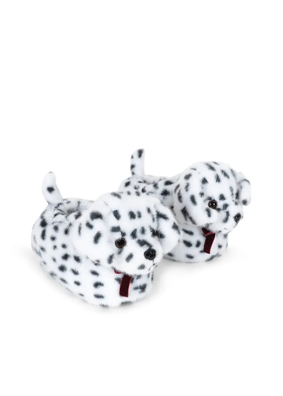 Konges Sløjd Dalmatiër slofjes beige black pluche