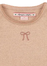 Konges Sløjd Roli blouse cameo rose rib biokatoen