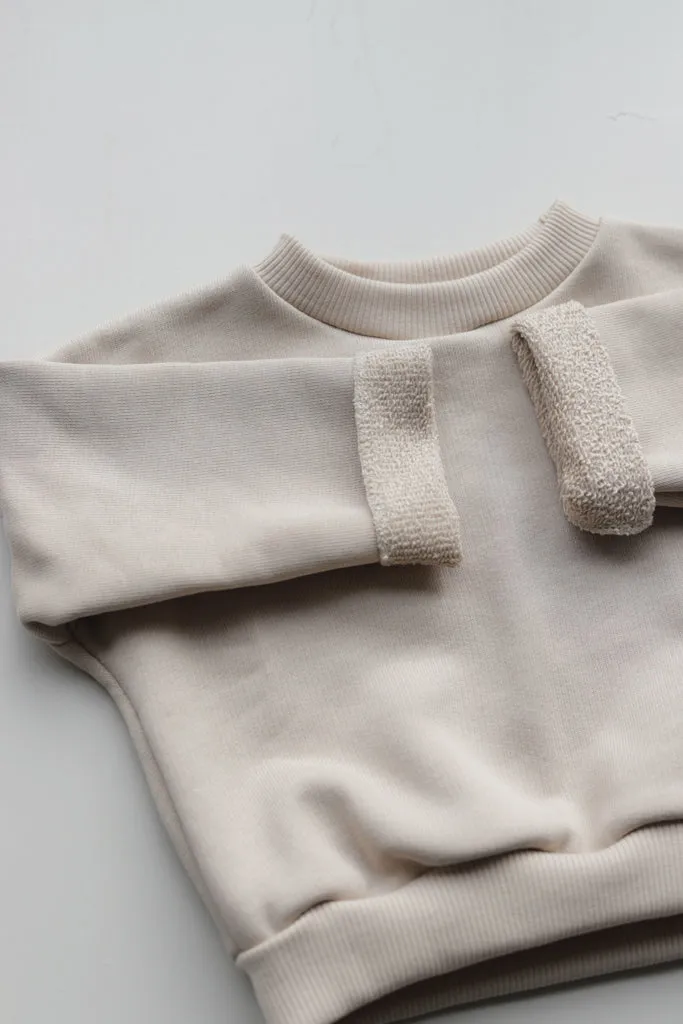 Louloúdi Bobby sweater biokatoen room-to-grow