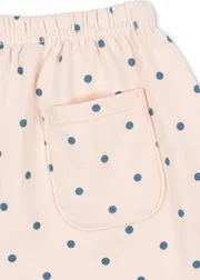 Konges Sløjd Spotty sweatshort rosewater dot biokatoen