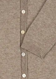 Konges Sløjd Mattou Romper light brown merinowol