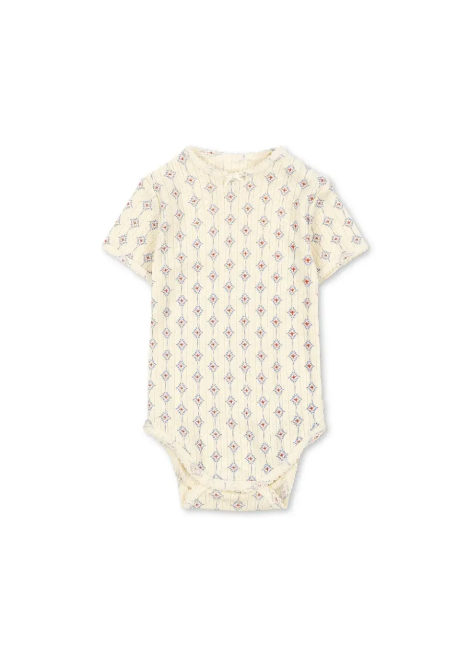 Konges Sløjd Minnie romper korte mouw muro blu biokatoen