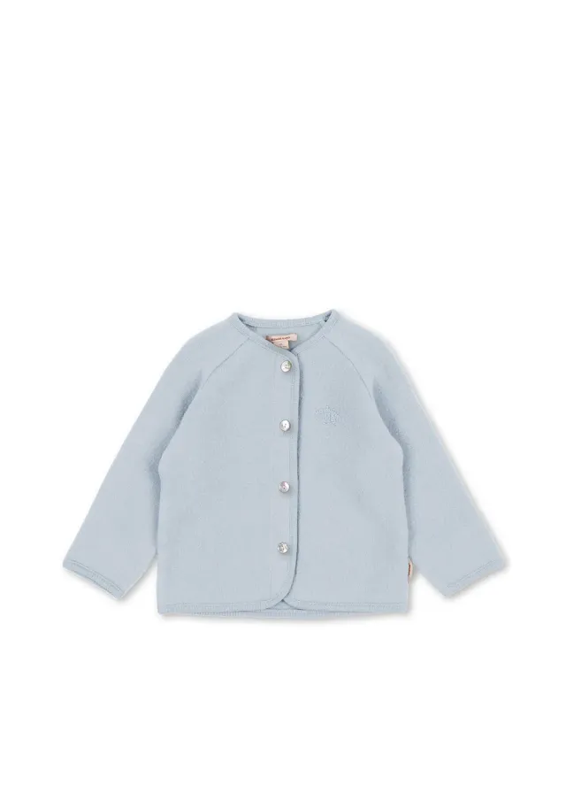 Konges Sløjd Saga vest blue sky wol fleece
