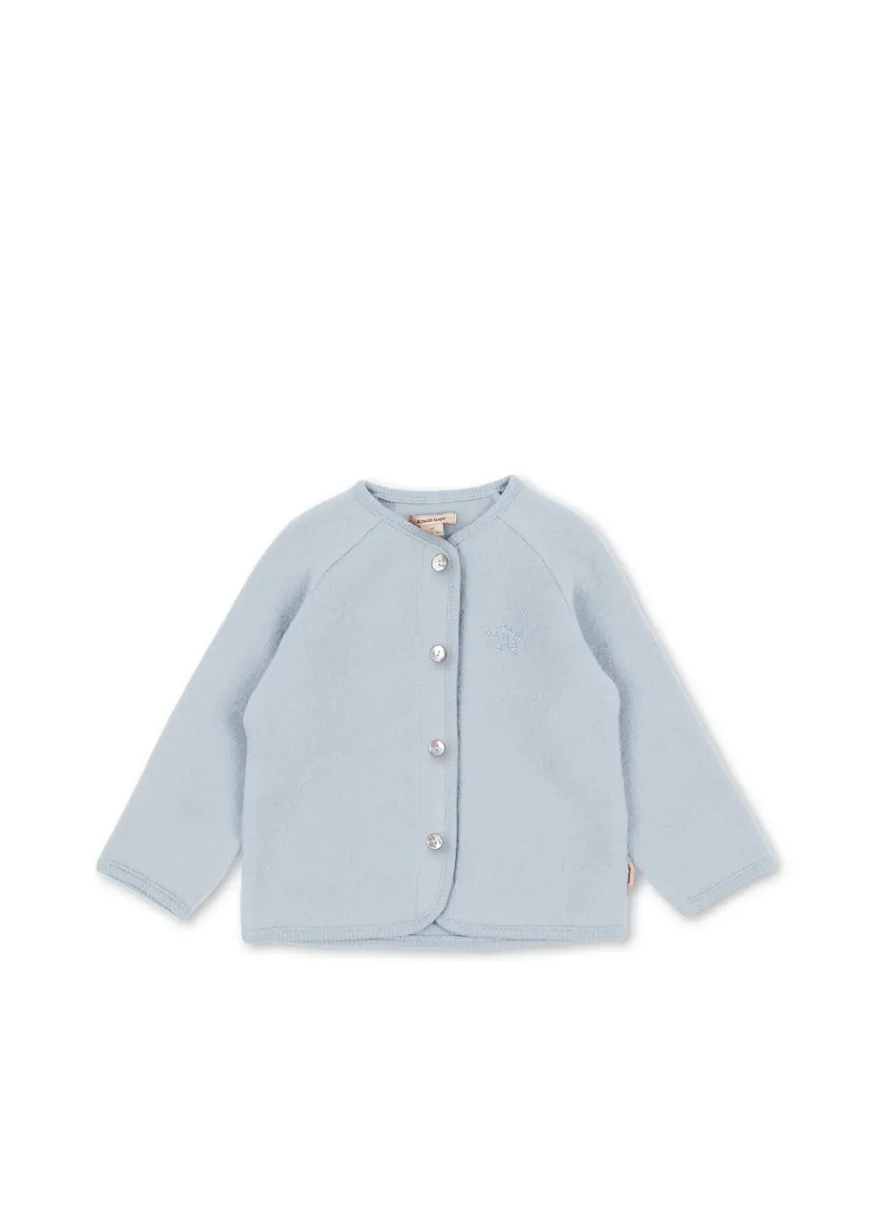Konges Sløjd Saga vest blue sky wol fleece