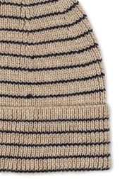 Konges Sløjd Louli Muts Stripe Bluie Merino