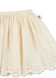 Konges Sløjd Posey rok antique white broderie kers