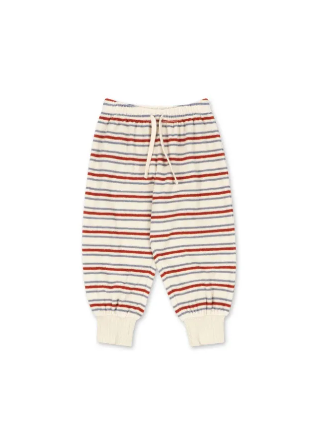Konges Sløjd Itty sweatbroek stripe winds biokatoen