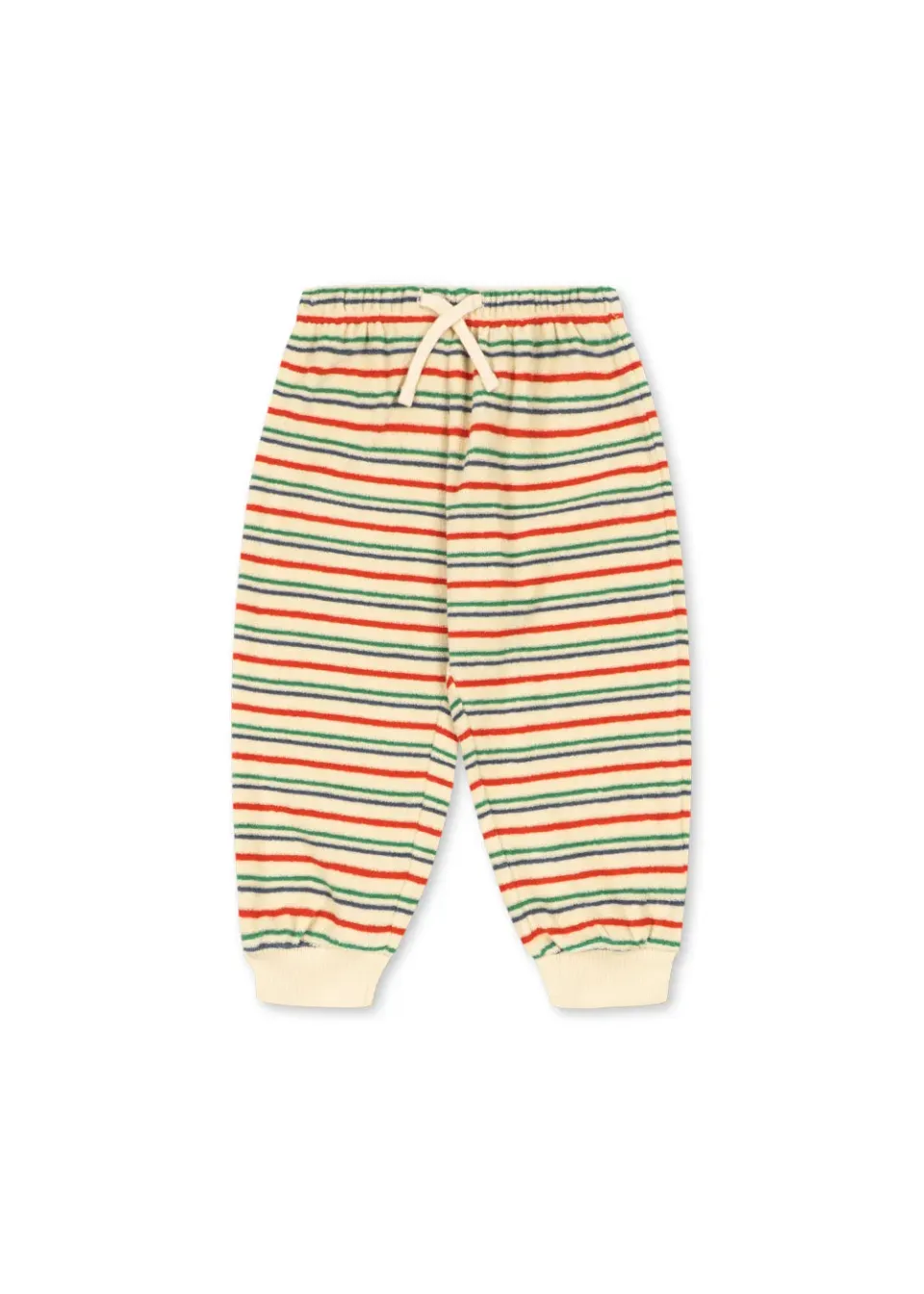 Konges Sløjd Itty sweatbroek kick stripe biokatoen
