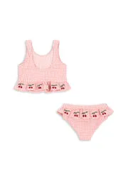 Konges Sløjd Soline bikini geranium pink seersucker