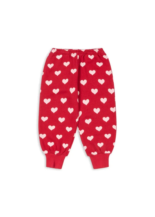 Konges Sløjd Loupy Lou Joggingbroek Amour Jazzy biokatoen