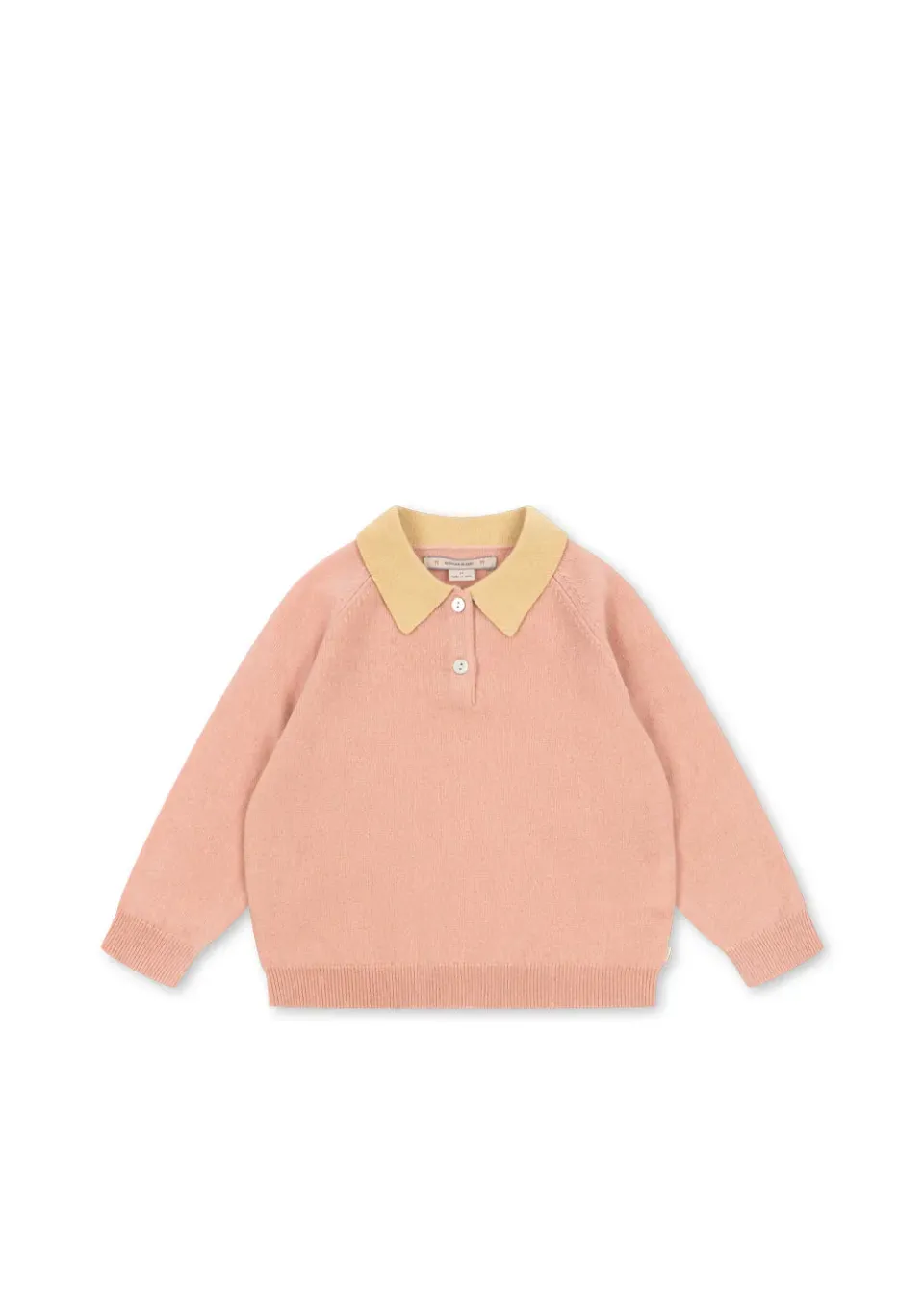 Konges Sløjd Basi Polo trui mellow rose wol