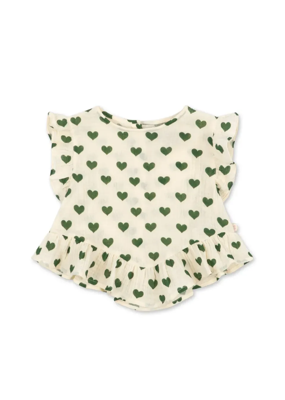 Konges Sløjd Coco top amour verde mousseline