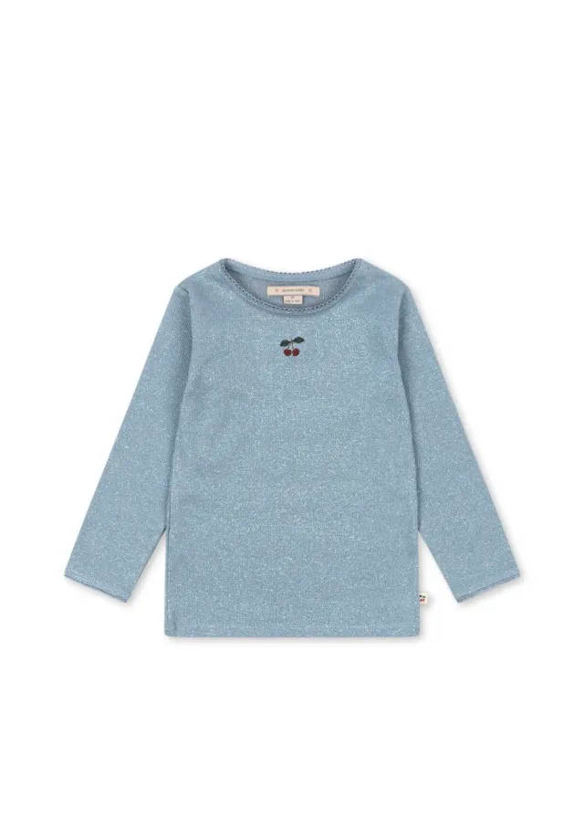 Konges Sløjd Roli blouse sleet biokatoen lurex